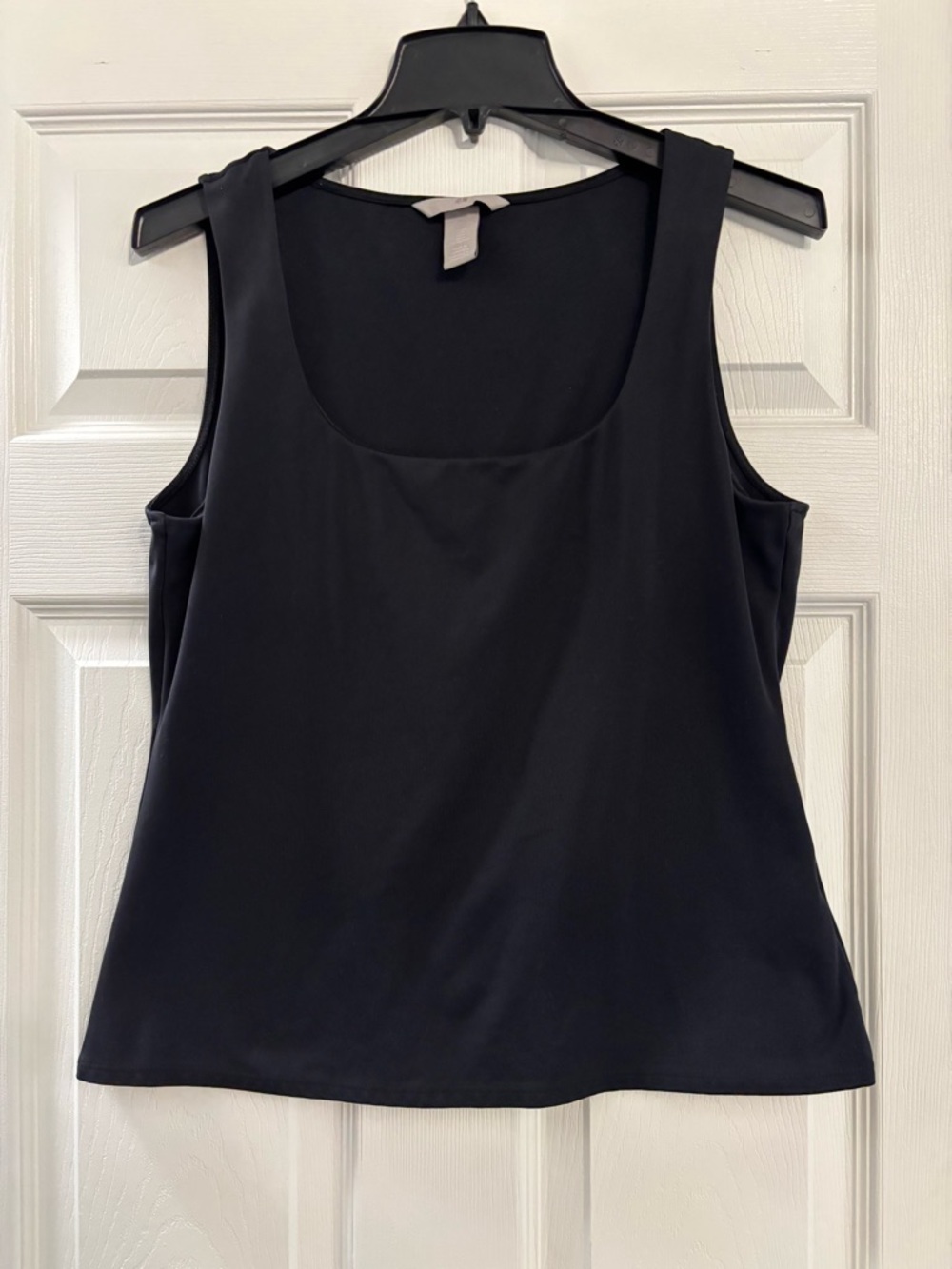 H&M Black Scoop Neck Tank Top